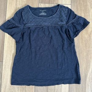 Talbots Navy Blue Women's Top